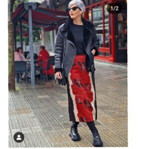 Zara High-waist pencil skirt
